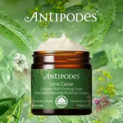 Antipodes Lime Caviar Collagen-Rich Firming Cream kasvovoide, 2 kokoa