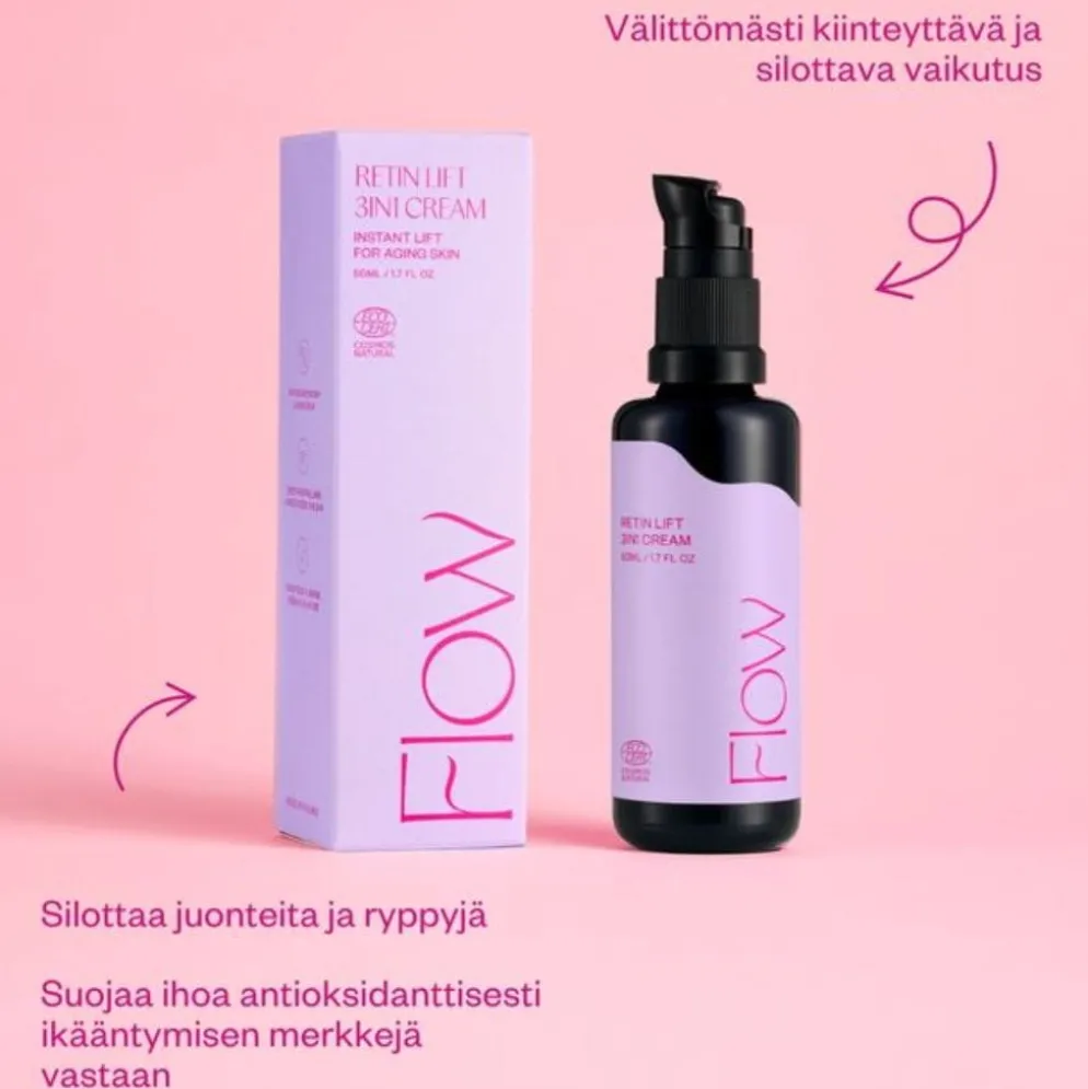 Bio retinolivoide Flow Cosmetics Retin Lift 3-in-1 Cream, 2 kokoa