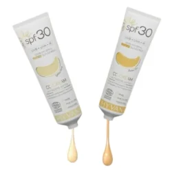 CC-voide Dhyvana SPF30 sävytetty aurinkovoide, 2 sävyä