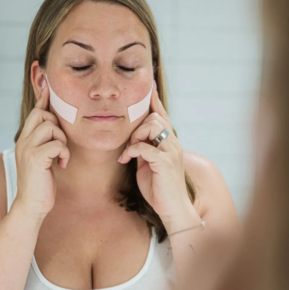 Faceimage kinesioteippi herkälle iholle, 2 eri kokoa