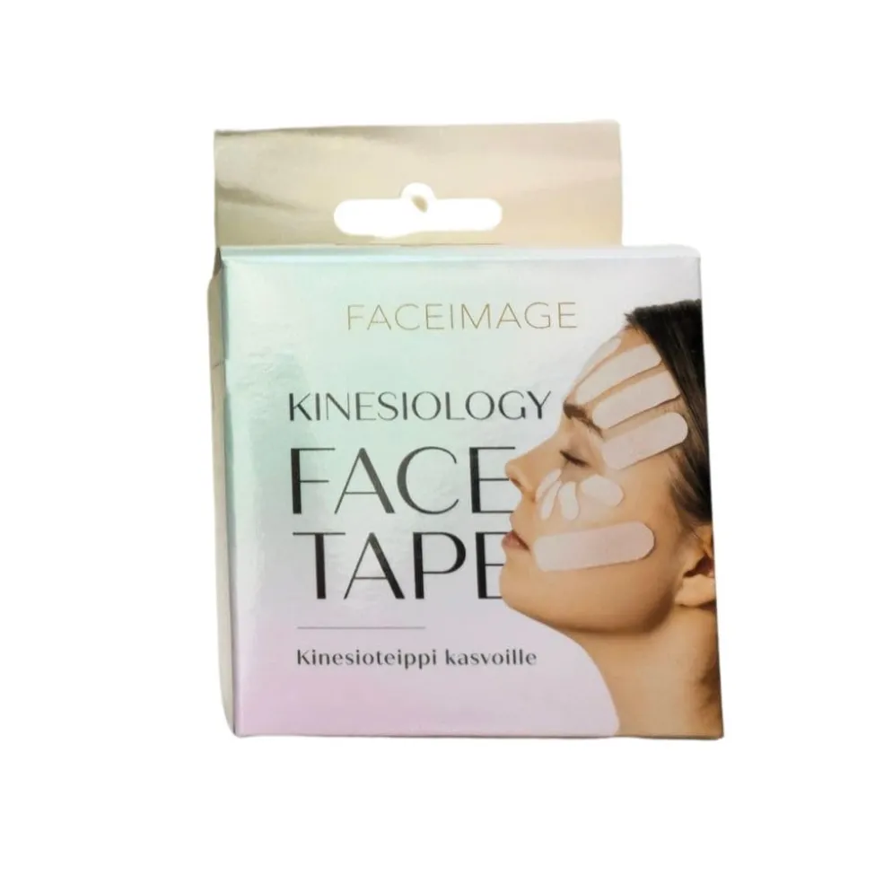 Faceimage kinesioteippi kasvoille Regular, 2 eri kokoa