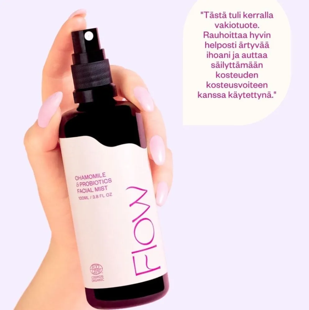 Flow Cosmetics Probioottinen luomukamomillavesi 100ml