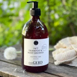 ℅ GERD 24/7 hajusteeton shampoo & suihkusaippua, 2 kokoa