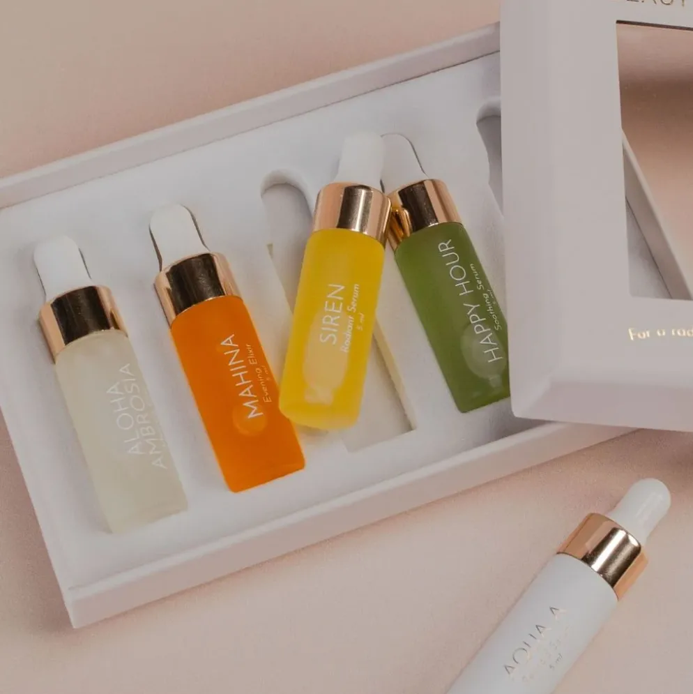 Kasvoöljy kokoelma Leahlani Beauty Oil Discovery Set