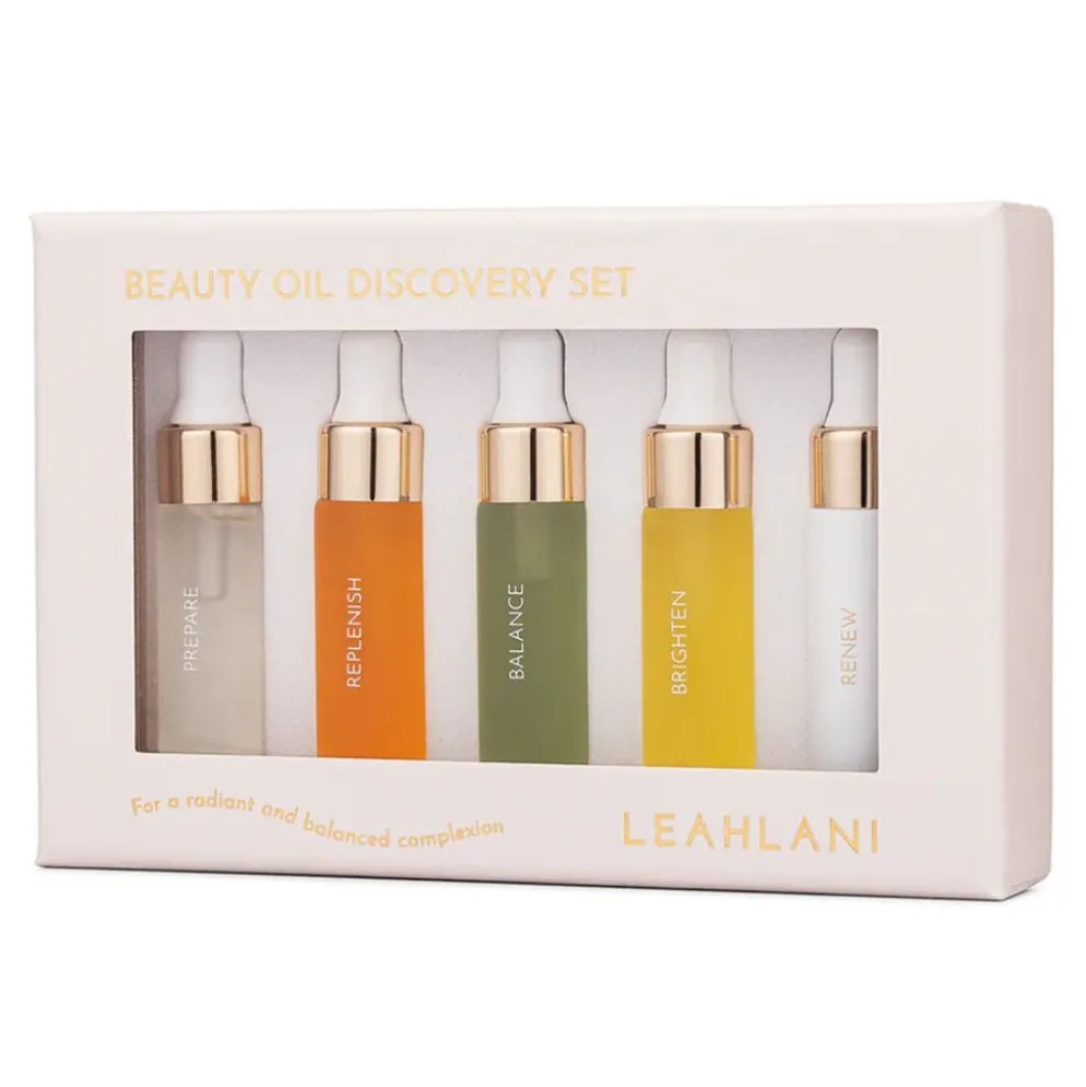 Kasvoöljy kokoelma Leahlani Beauty Oil Discovery Set