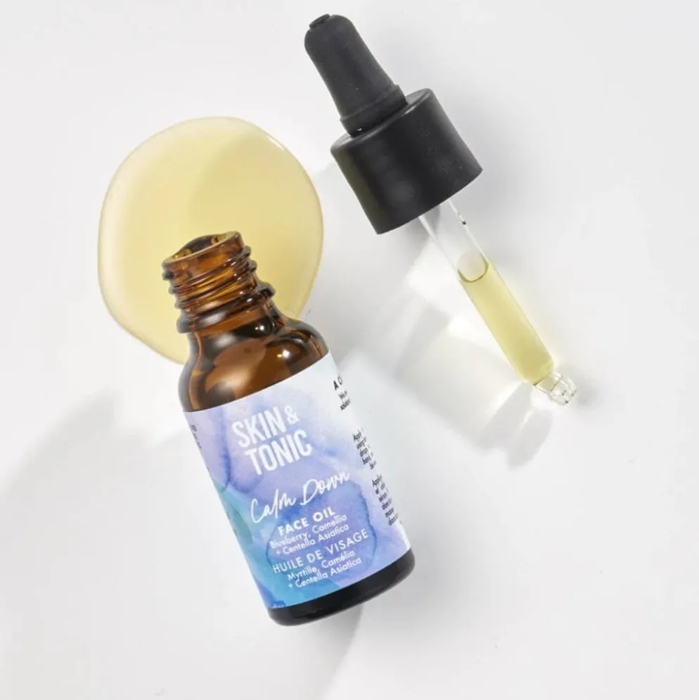 Kasvoöljy Skin & Tonic Calm Down Face Oil 20ml