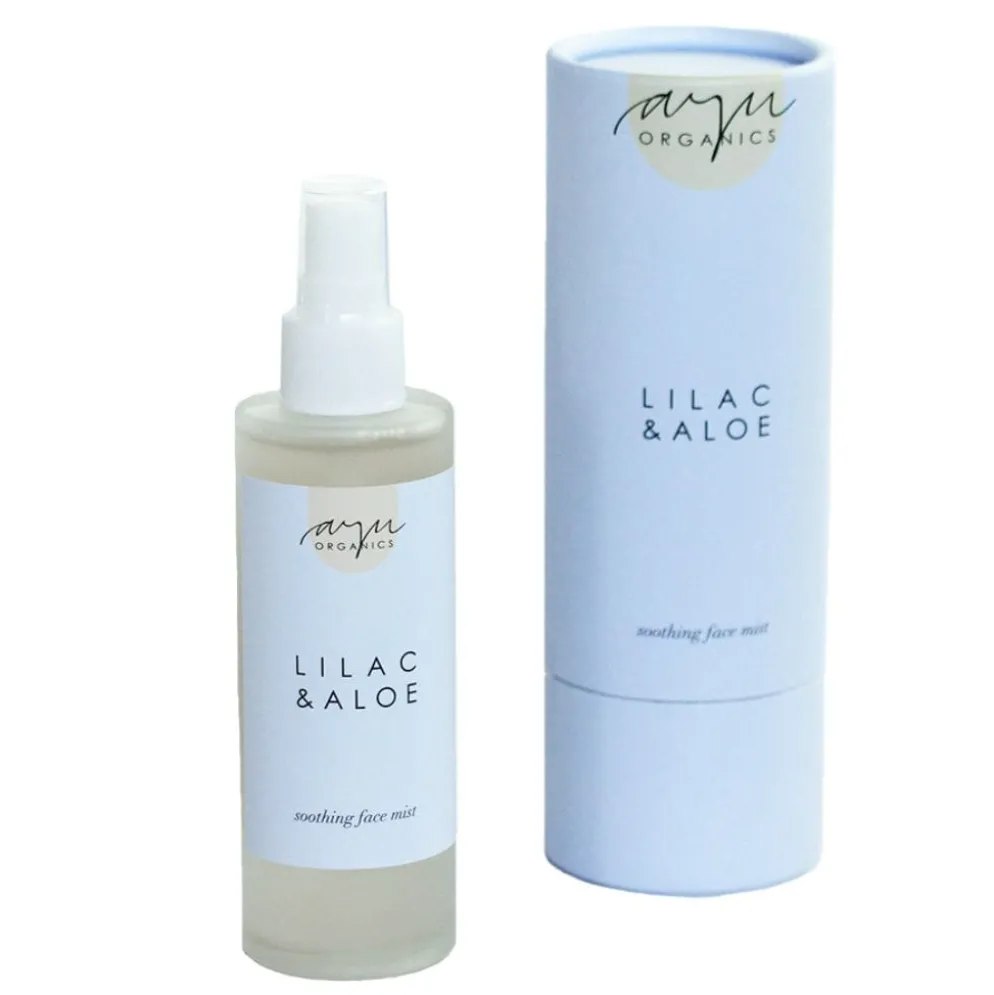 Kasvovesi AYU Organics Lilac & Aloe Face Mist 80ml