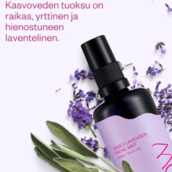 Kasvovesi epäpuhtaalle iholle Flow Cosmetics Sage & Lavender 100ml