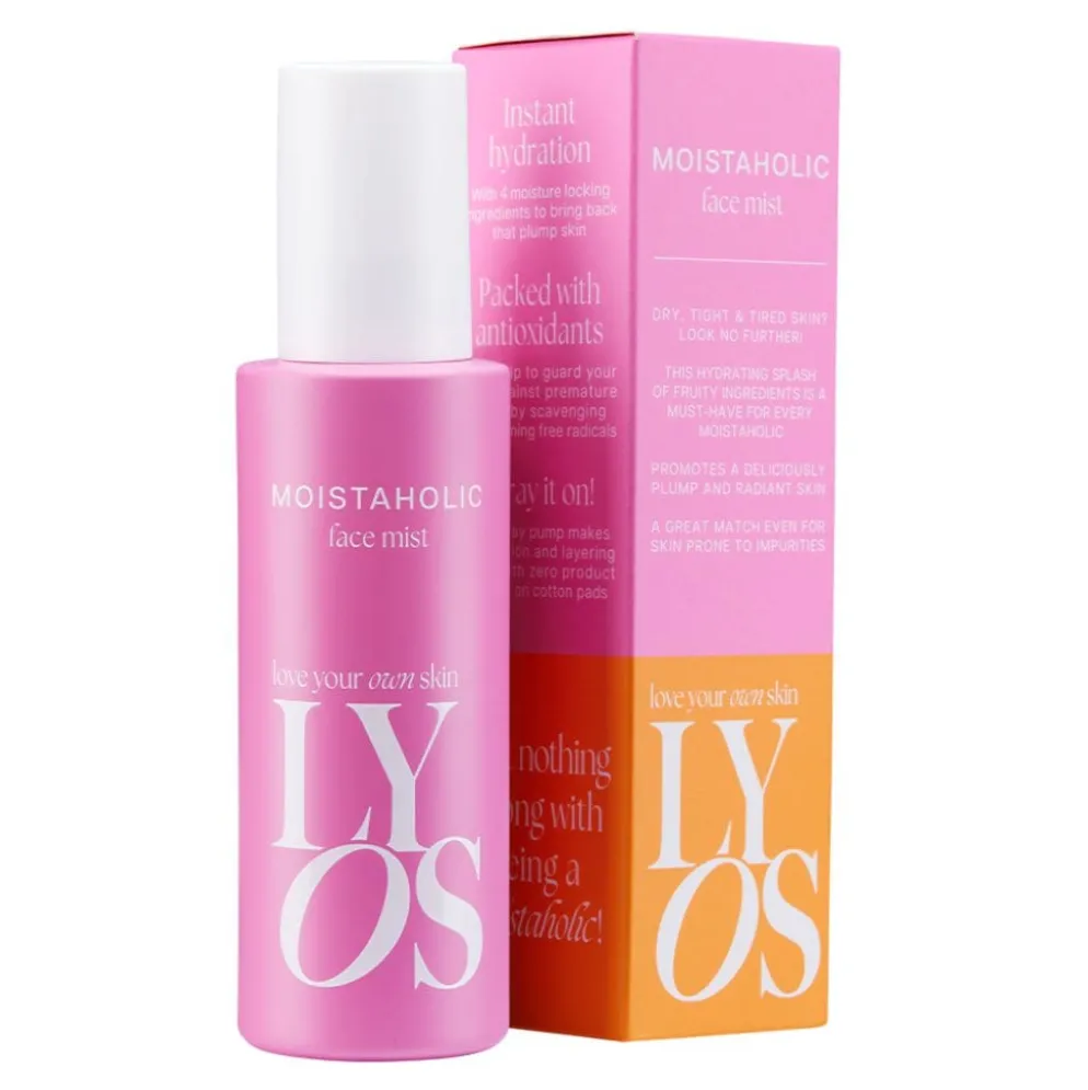 Kasvovesi LYOS Moistaholic Face Mist 100ml