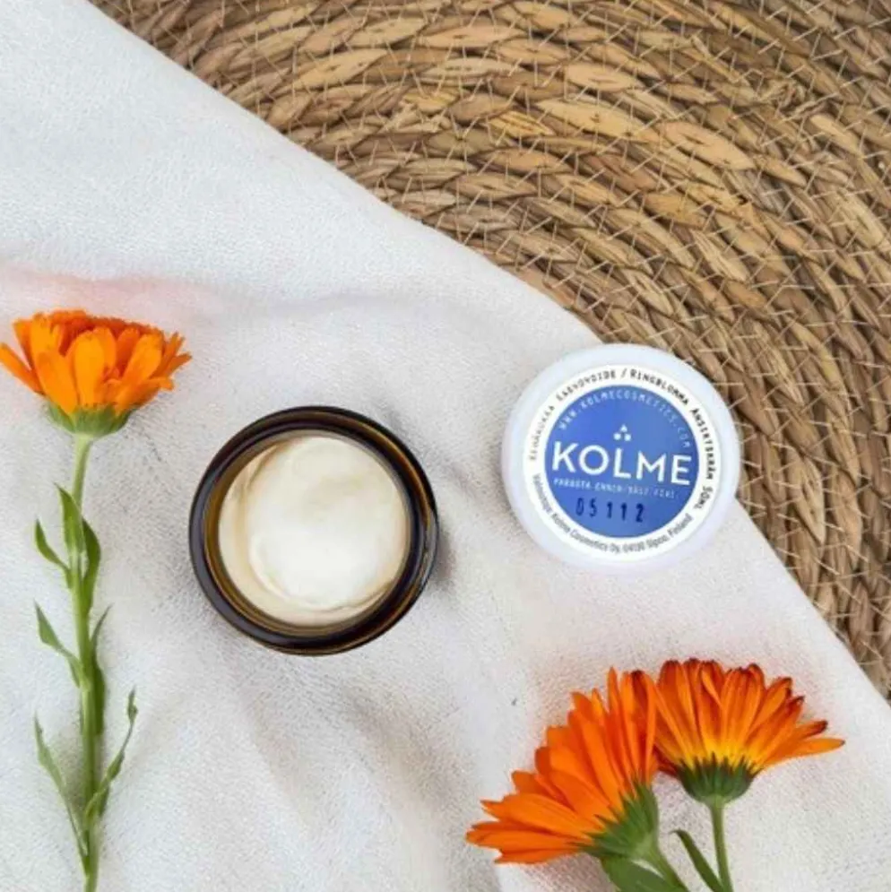 Kolme Cosmetics Kasvovoide + Kehäkukkauute 50ml