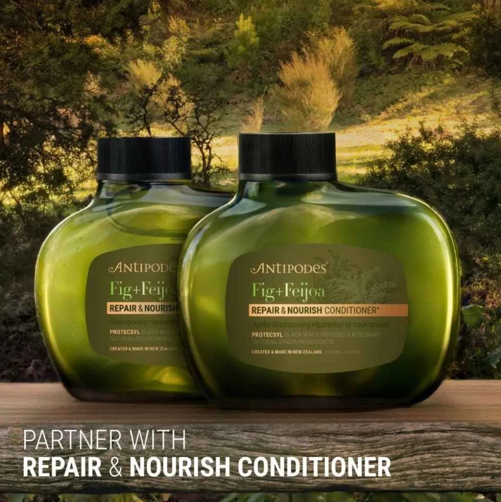 Korjaava shampoo Antipodes Fig + Feijoa Repair & Nourish Shampoo
