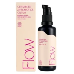 Kosteusvoide Flow Cosmetics Ceramides & Probiotics Cream 50ml
