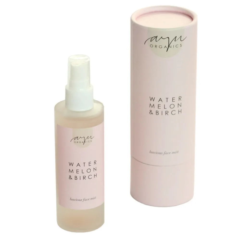 Kosteuttava kasvovesi AYU Organics Watermelon & Birch Face Mist 80ml