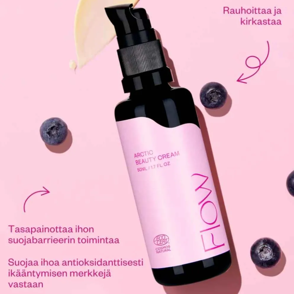 Kosteuttava kasvovoide Flow Cosmetics Arctic Beauty Cream 50ml