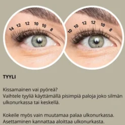 LaShh ripsitupsut testisetti sis. pinsetit