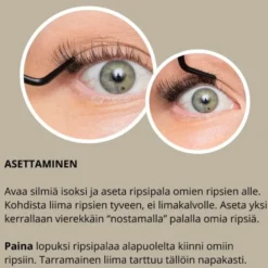 LaShh ripsitupsut testisetti sis. pinsetit