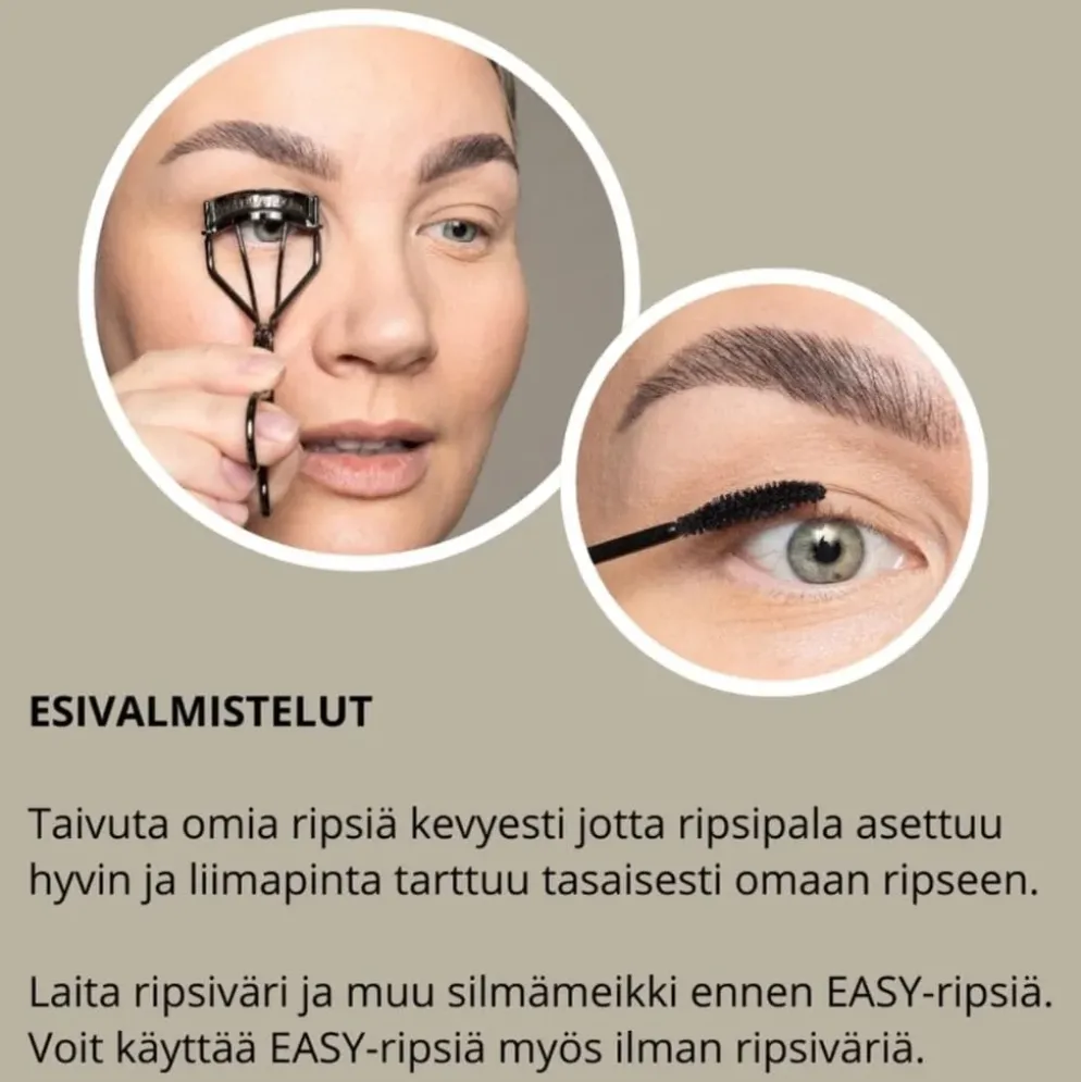 LaShh ripsitupsut testisetti sis. pinsetit