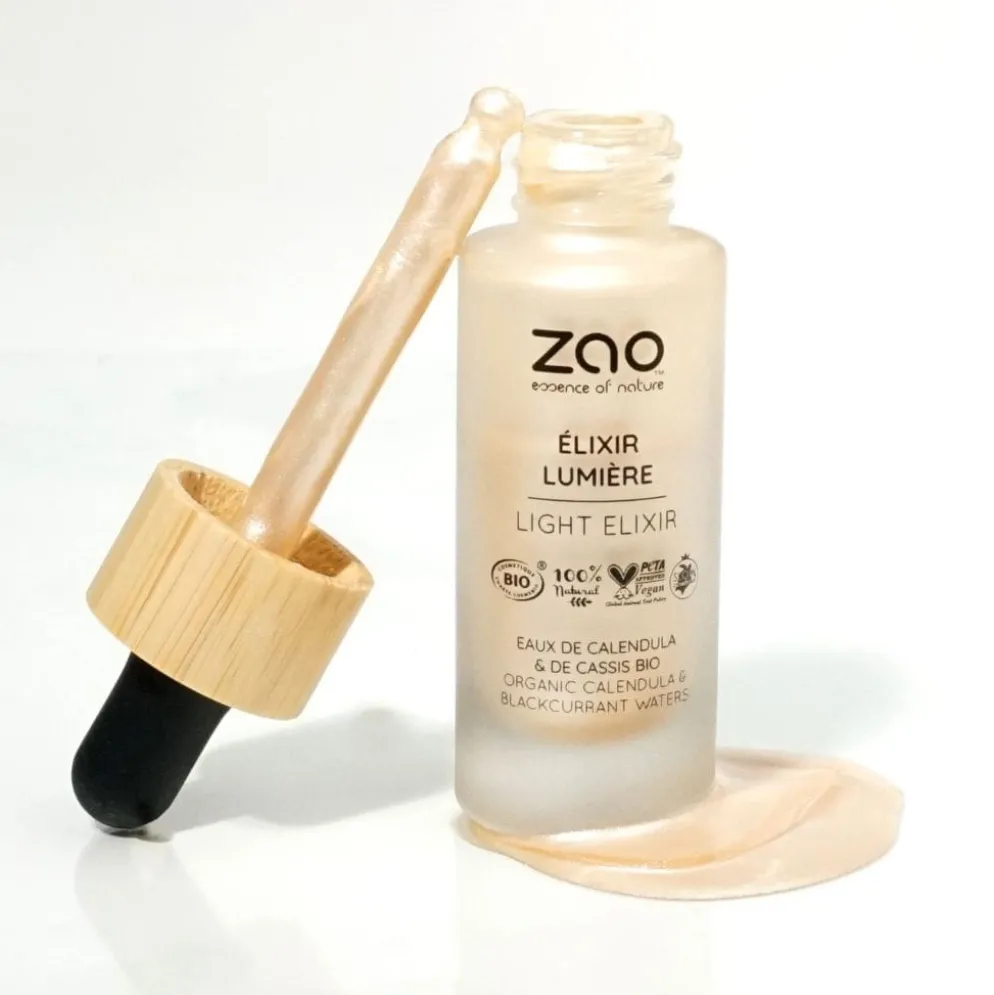 Nestemäinen highlighter Zao Light Elixir 15ml