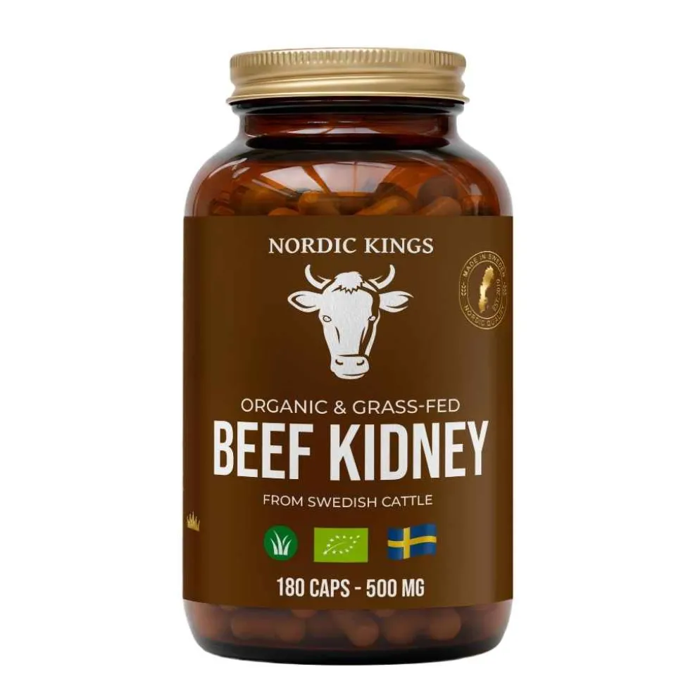 Nordic Kings Beef Kidney munuaiskapselit 180 kaps.