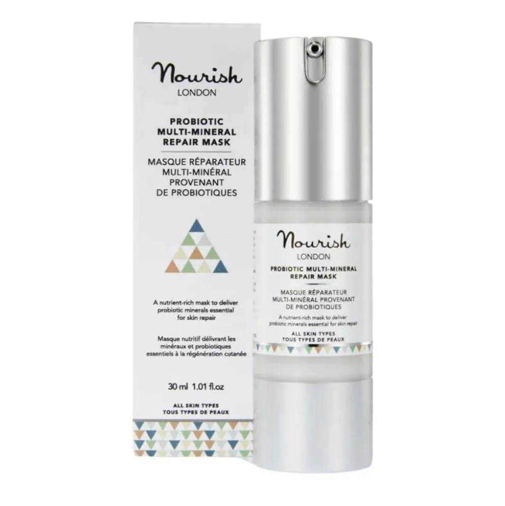 Nourish London Probiotic Multi-Mineral Repair Mask kasvonaamio, 2 kokoa
