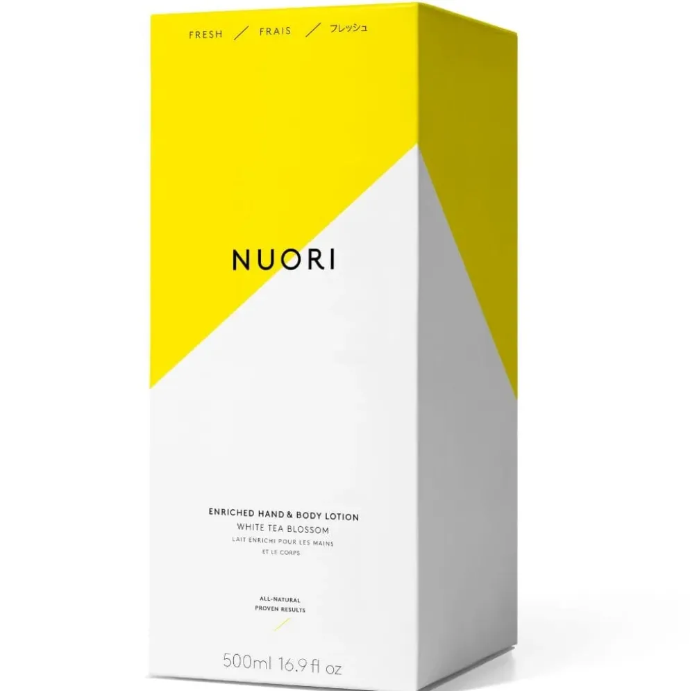 NUORI Enriched Hand & Body Lotion White Tea Blossom käsi- ja vartalovoide 500ml