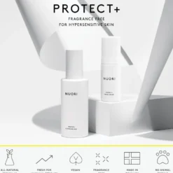 NUORI Protect+ hajusteeton kasvovoide 30ml