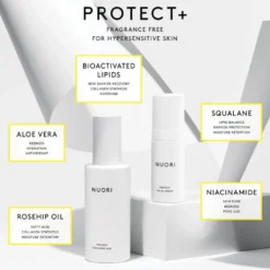 NUORI Protect+ puhdistusmaito herkälle iholle 150ml