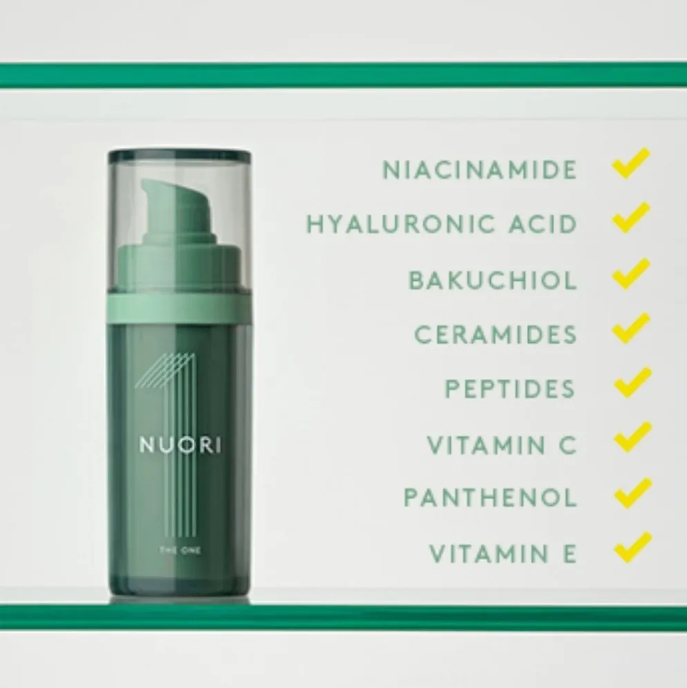 NUORI The One 8-in-1 kosteusvoide ikääntyvälle iholle 30ml