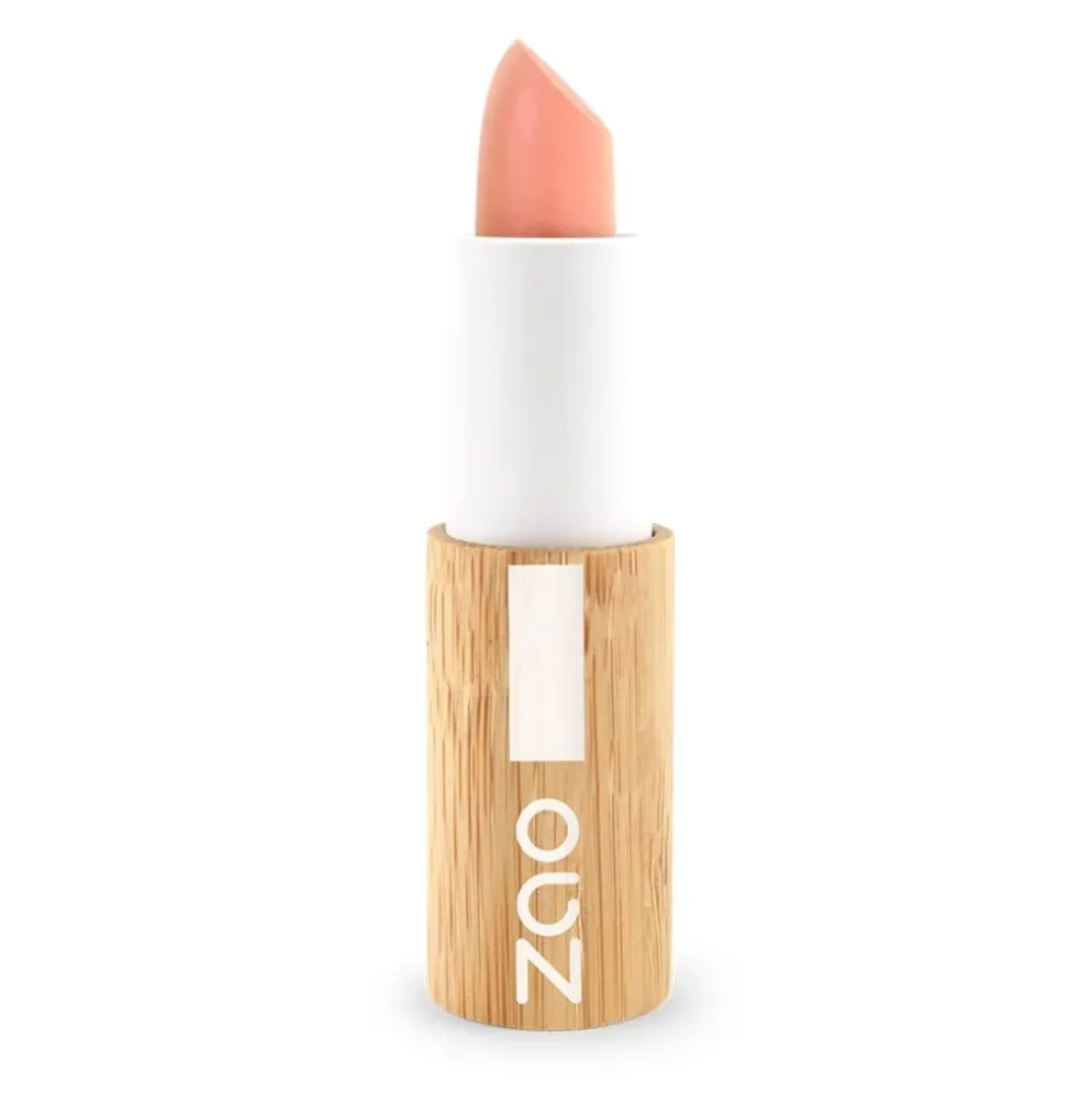 Oranssi huulipuna Zao Cocoon Lipstick 415 Nude Peach