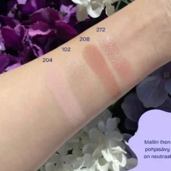 Pinkki luomiväri Zao Pearly 102 Pinky Beige