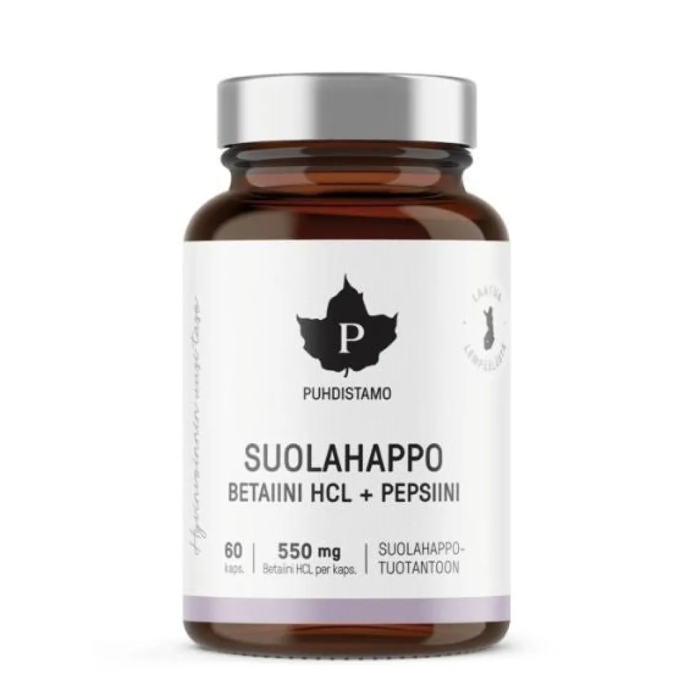 Puhdistamo Suolahappo 60kaps.