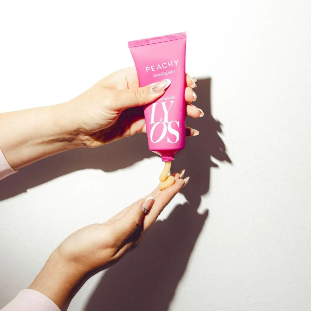 Puhdistusbalmi LYOS Peachy Cleansing Balm 100ml