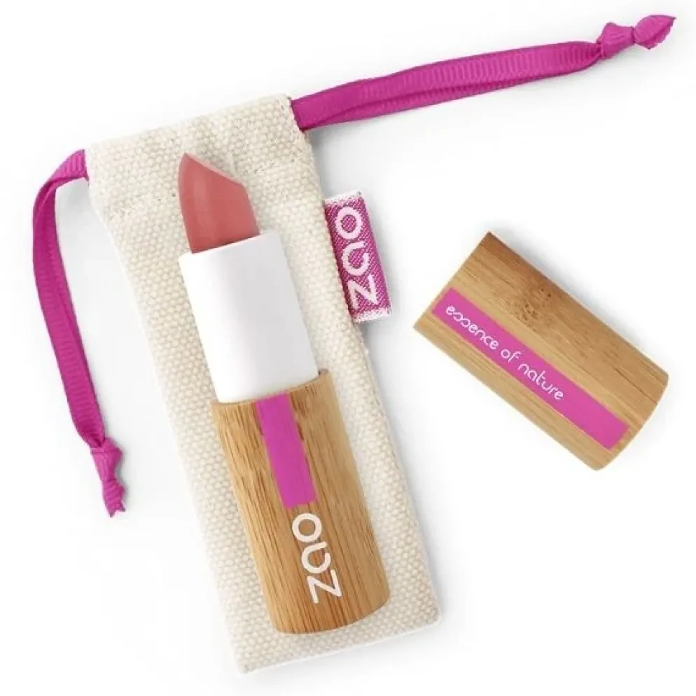 Punainen huulipuna Zao Classic Lipstick 475 Nasturtium Rose