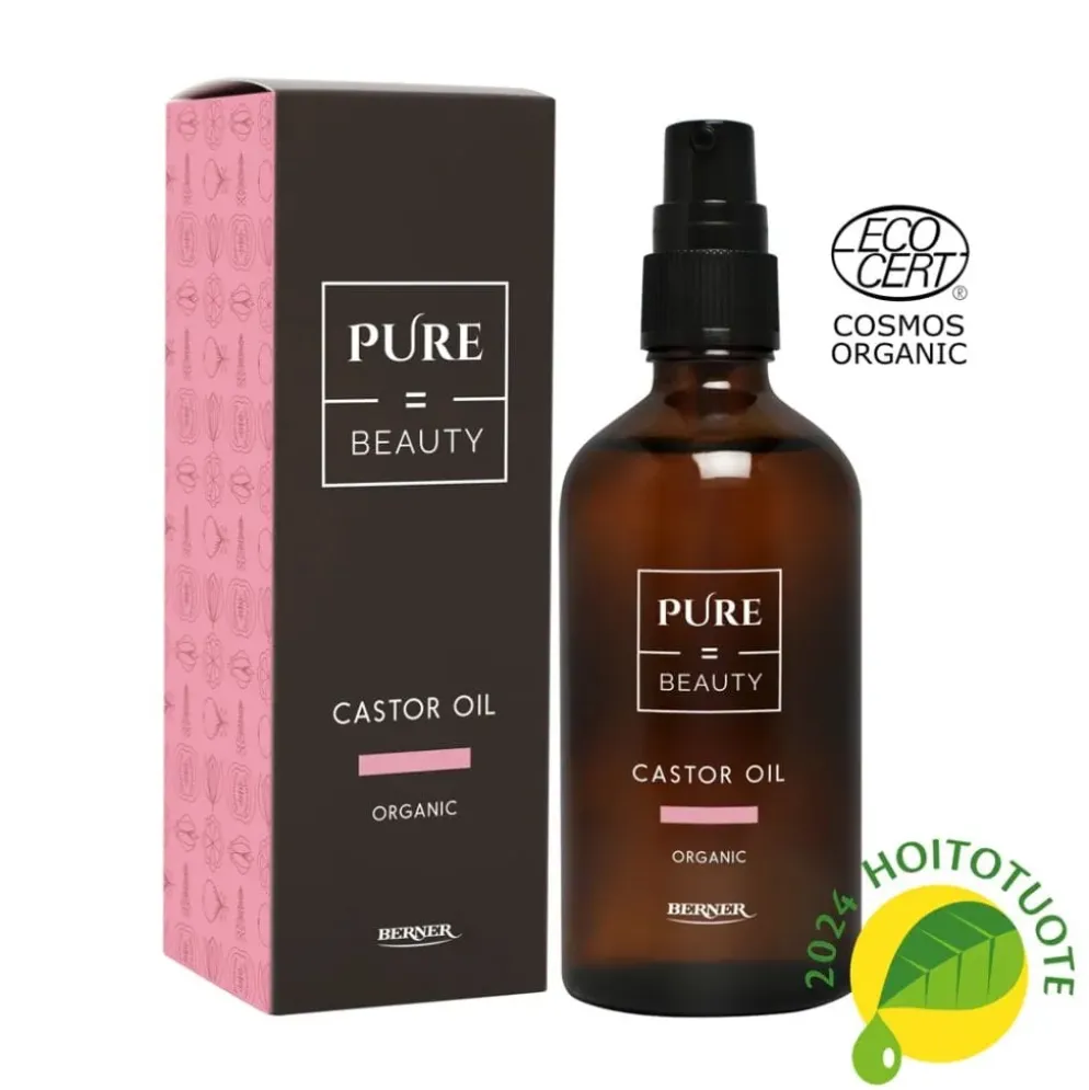 Risiiniöljy Pure=Beauty Castor Oil 100ml, luomu