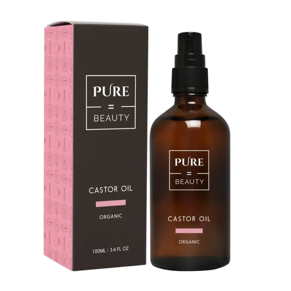 Risiiniöljy Pure=Beauty Castor Oil 100ml, luomu