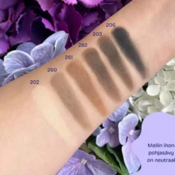 Ruskea luomiväri Zao Eyebrow Powder 262 Brown