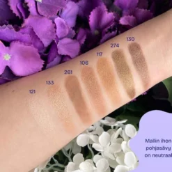 Ruskea luomiväri Zao Pearly 106 Bronze