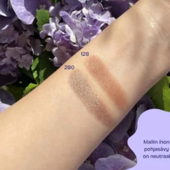 Ruskea luomiväri Zao Pearly 128 Tiramisu