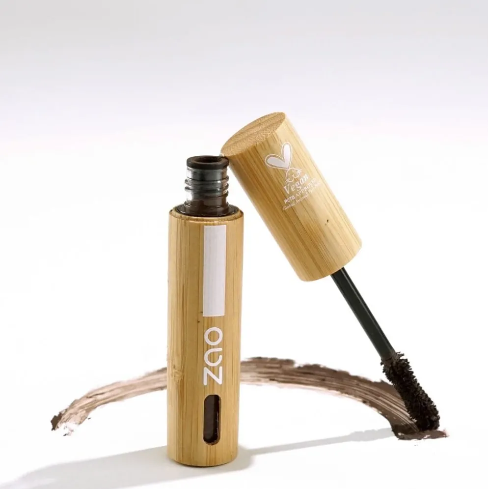 Ruskea ripsiväri Zao Daring Volume Mascara Mocha Brown