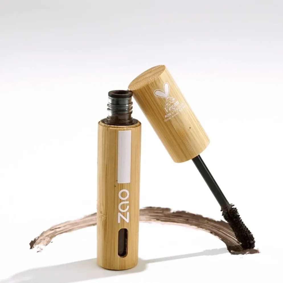 Ruskea ripsiväri Zao Daring Volume Mascara Mocha Brown