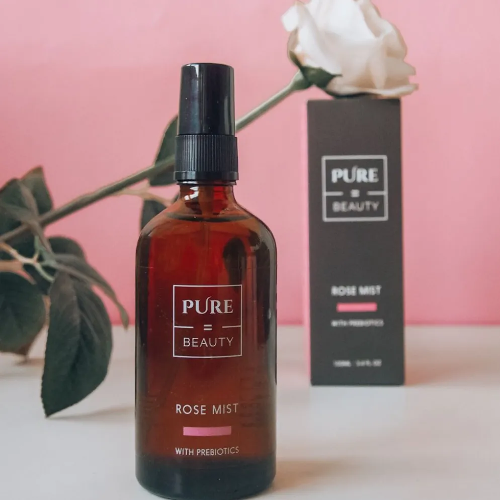 Ruusuvesi Pure=Beauty Rose Mist with Prebiotics 100ml