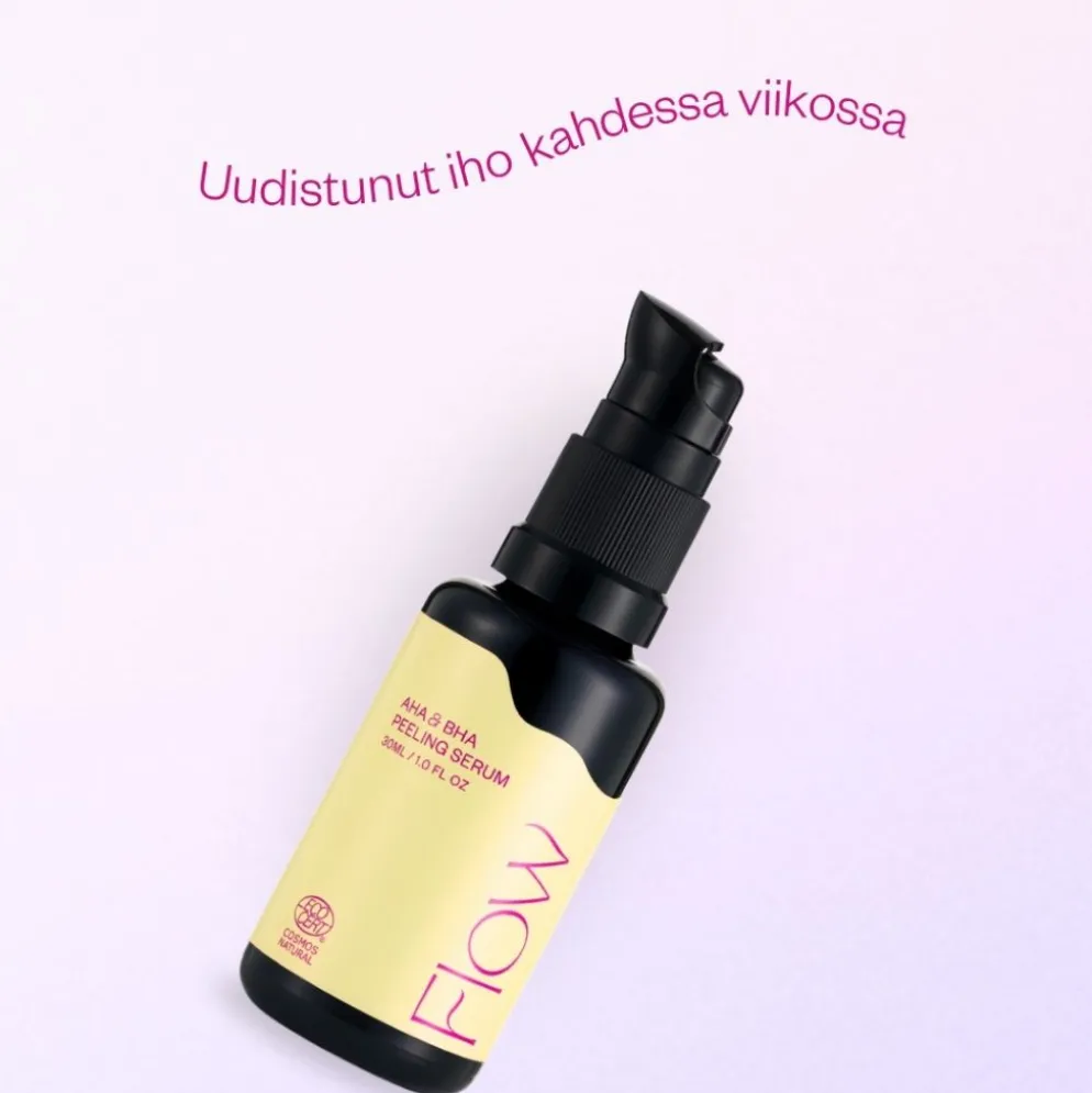Seerumi Flow Cosmetics AHA & BHA Peeling Serum, 2 kokoa