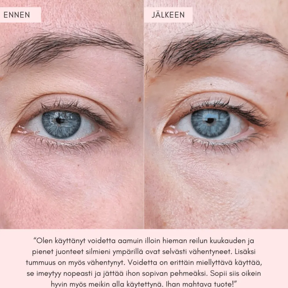 Silmänympärysvoide Flow Cosmetics Green Tea & Peptide Eye Cream 15ml