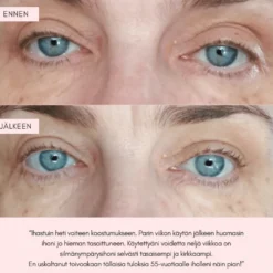 Silmänympärysvoide Flow Cosmetics Green Tea & Peptide Eye Cream 15ml