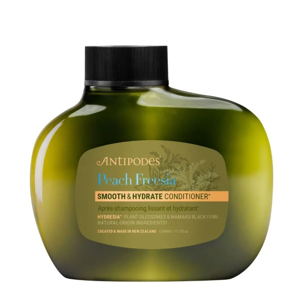 Silottava hoitoaine Antipodes Peach + Freesia Smooth & Hydrate
