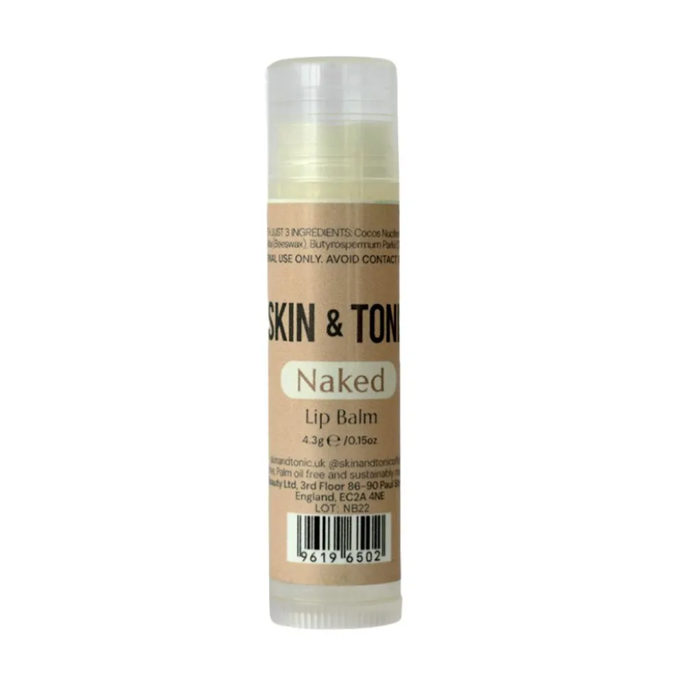 Skin & Tonic Naked Lip Balm huulirasva 4,3g