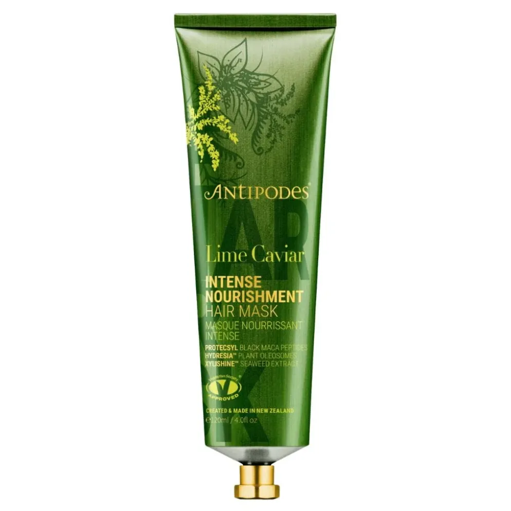 Syväkosteuttava hiusnaamio Antipodes Lime Caviar Intense Nourishment