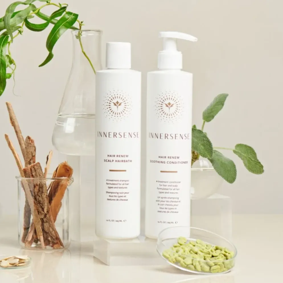 Syväpuhdistava shampoo Innersense Renew Hairbath, 2 kokoa