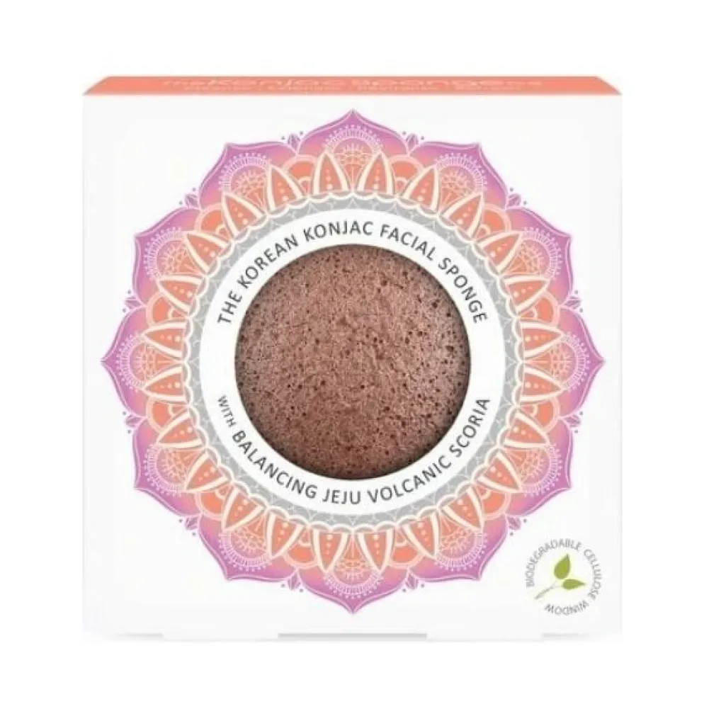 The Konjac Sponge Company Mandala Jeju Scoria konjac sieni