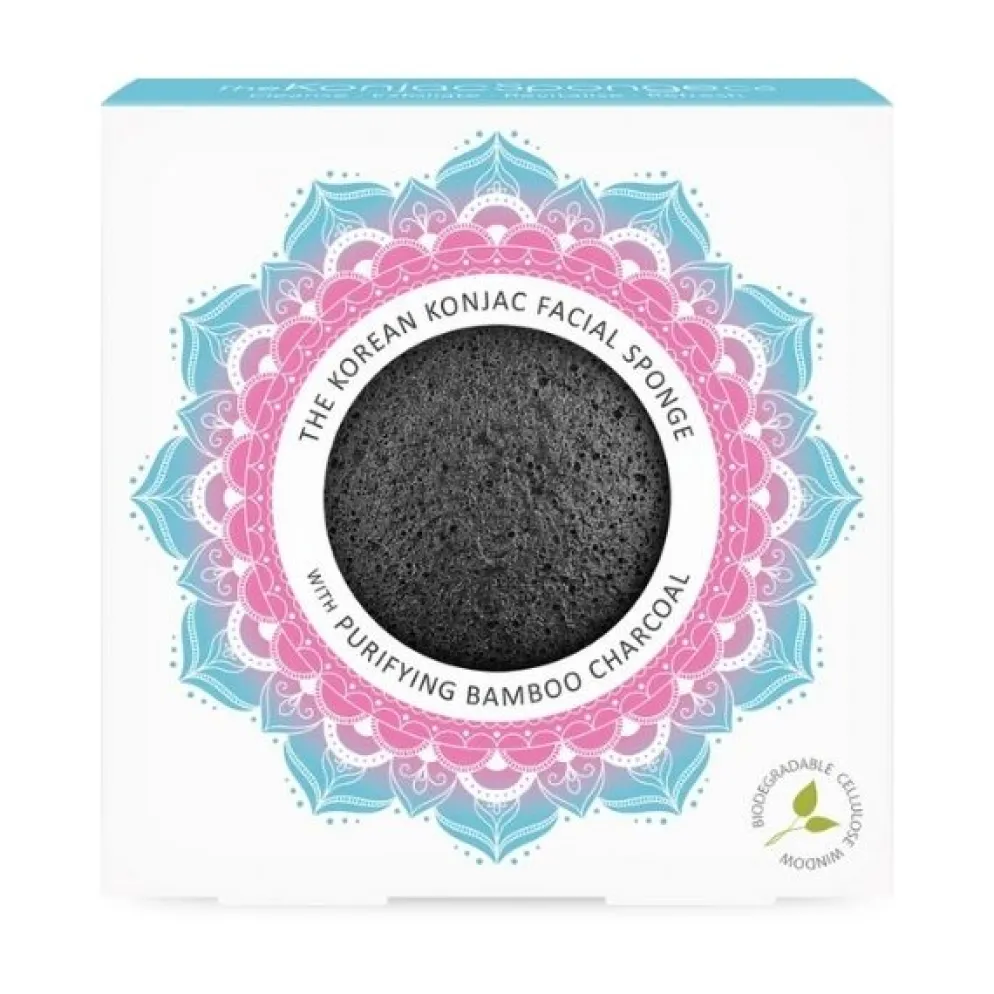 The Konjac Sponge Company Mandala Charcoal konjac sieni